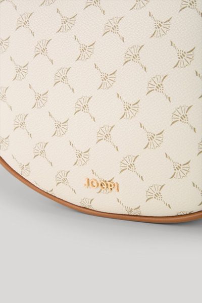 Joop! Cortina Jennifer off-white Schultertasche mit Signaturprint