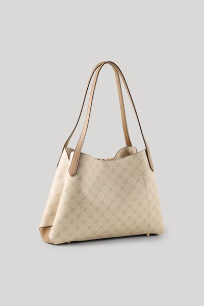 Joop! Mazzolino Rahel Shopper Tasche Creme Kornblumenmuster Tote