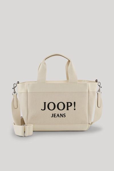 Joop! Jeans Calduccio Tela Yvette creme Canvas Tragetasche