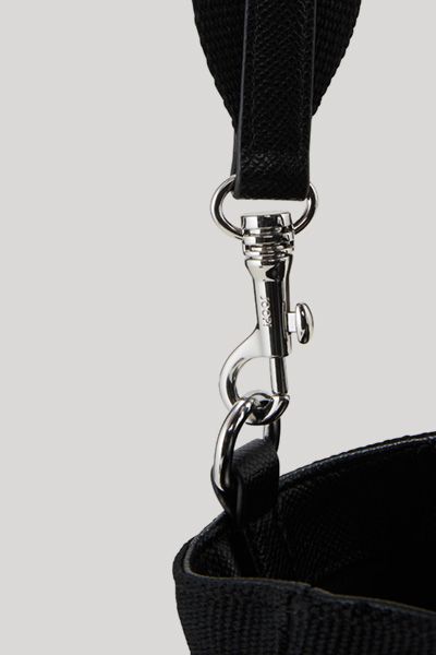 JOOP! Jeans Calduccio Tela Yvette Creme/Schwarz Tragetasche