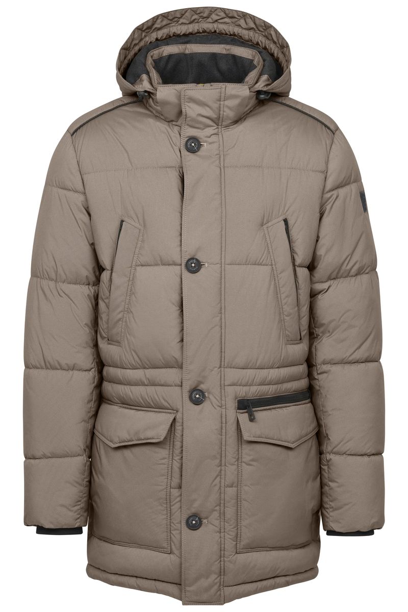 Gesteppter Parka mit Kapuze