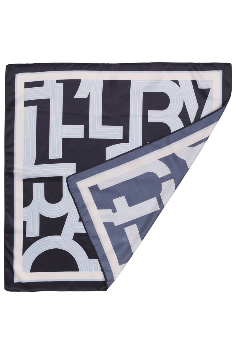 Quadratisches Tuch mit Logo-Print