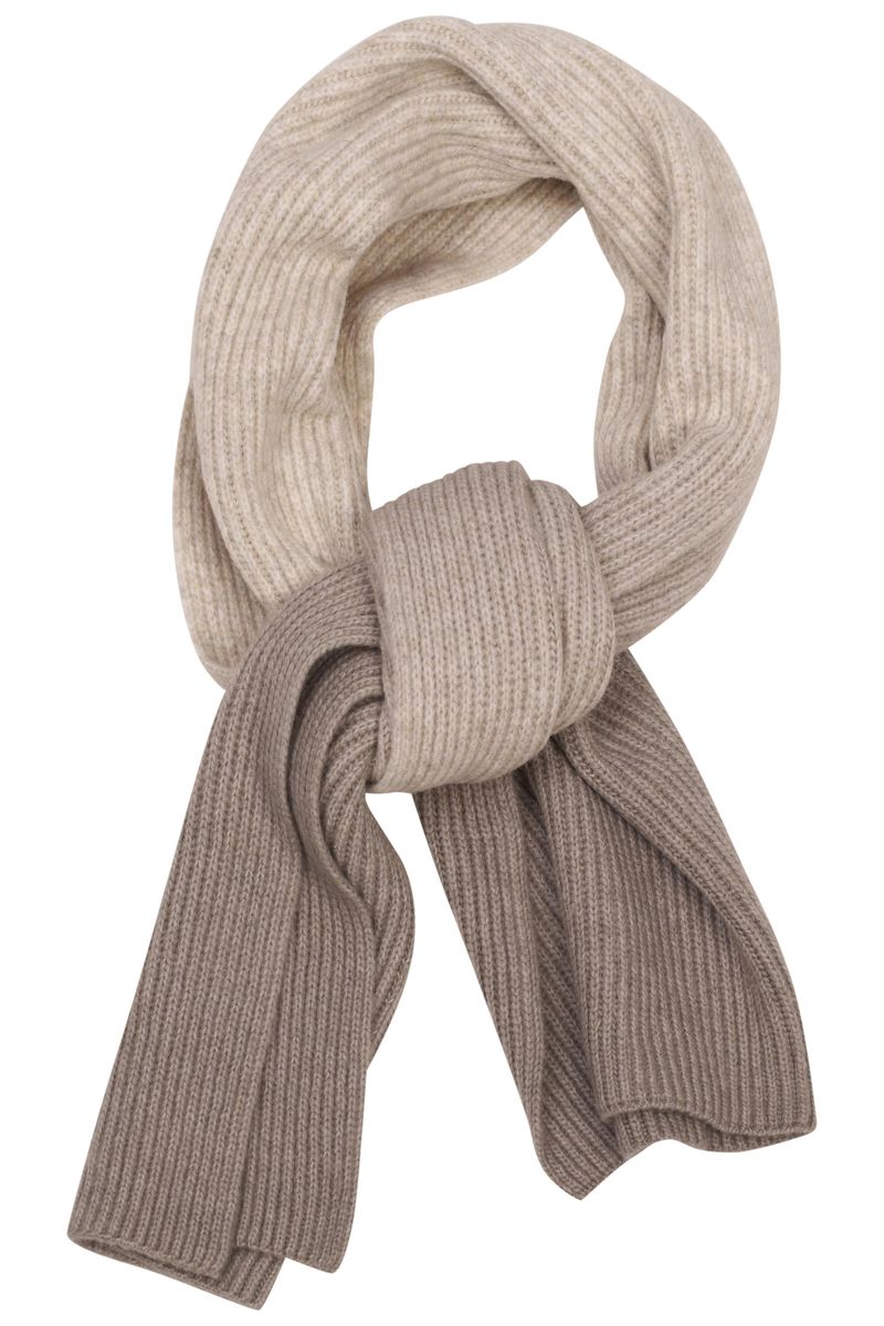 Schal mit hohem Tragekomfort in beige