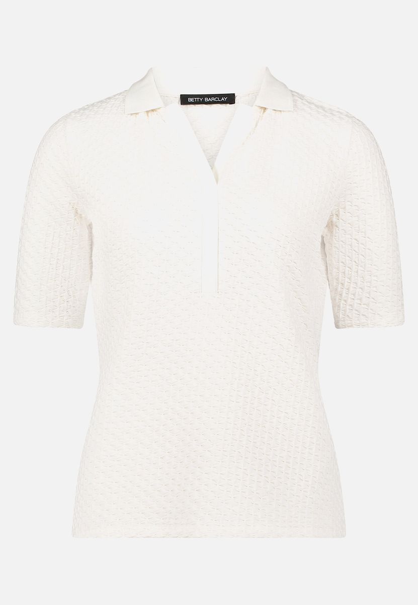 Basic Shirt mit Knöpfen