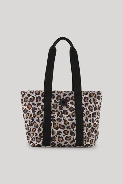 Joop! Giocoso Leo Helena Shopper in Cognac Beige Animalprint