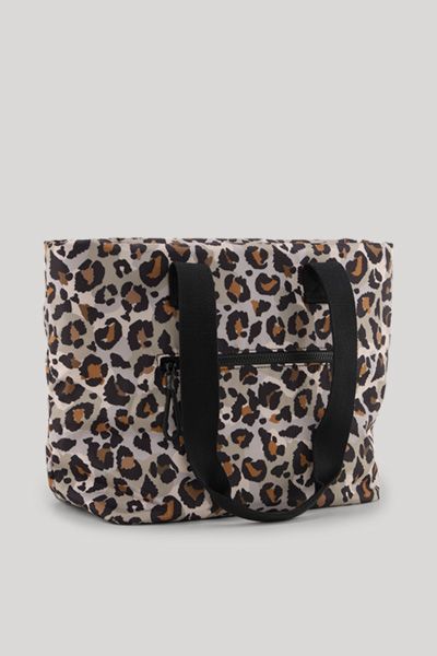 Joop! Giocoso Leo Helena Shopper in Cognac Beige Animalprint