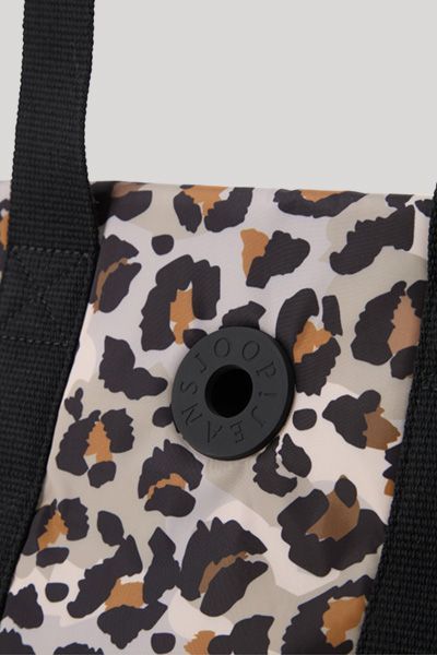 Joop! Giocoso Leo Helena Shopper in Cognac Beige Animalprint