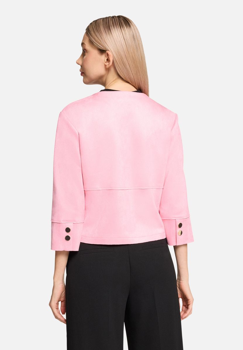 Taillierte Kurzjacke mit Taschen