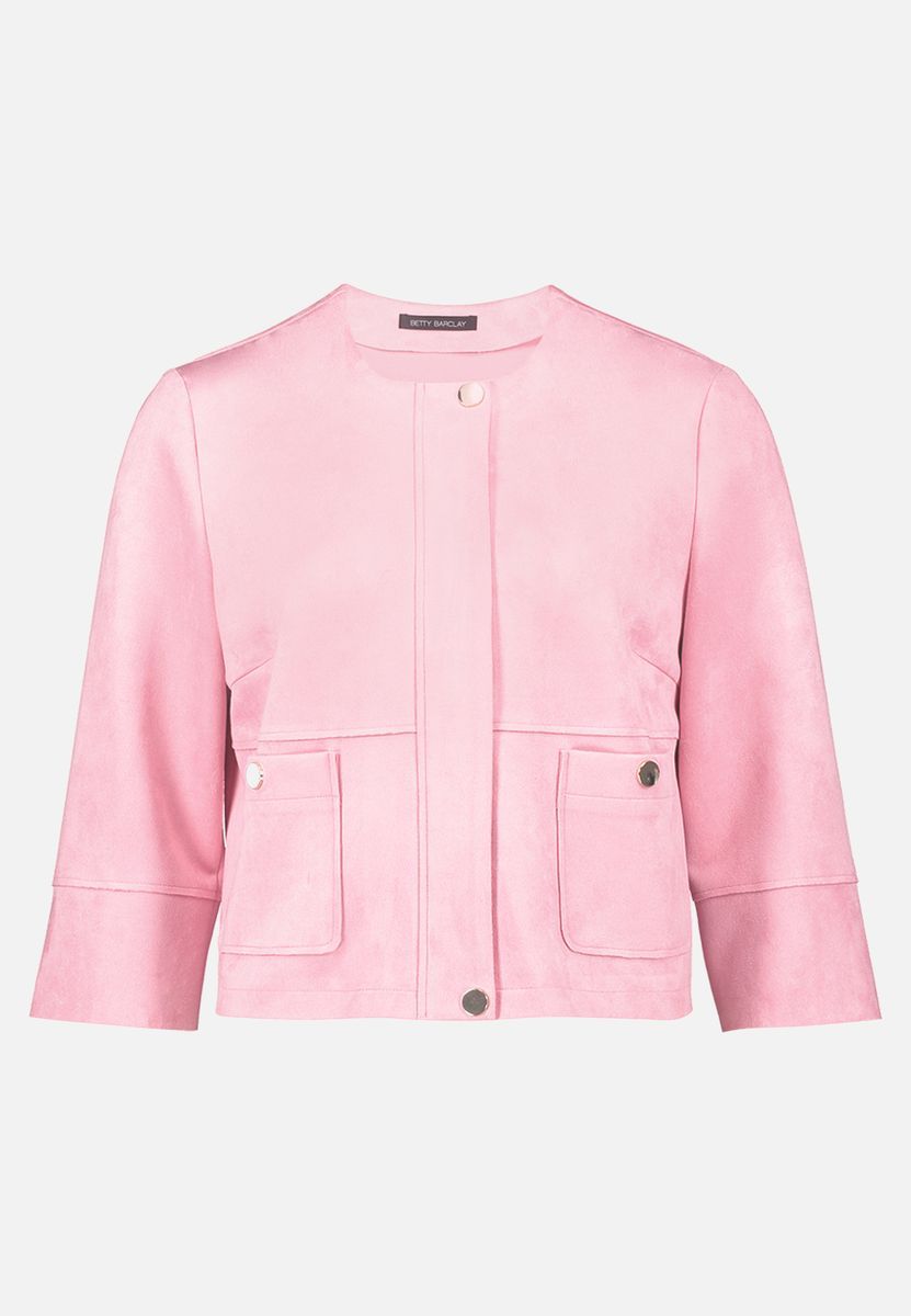 Taillierte Kurzjacke mit Taschen