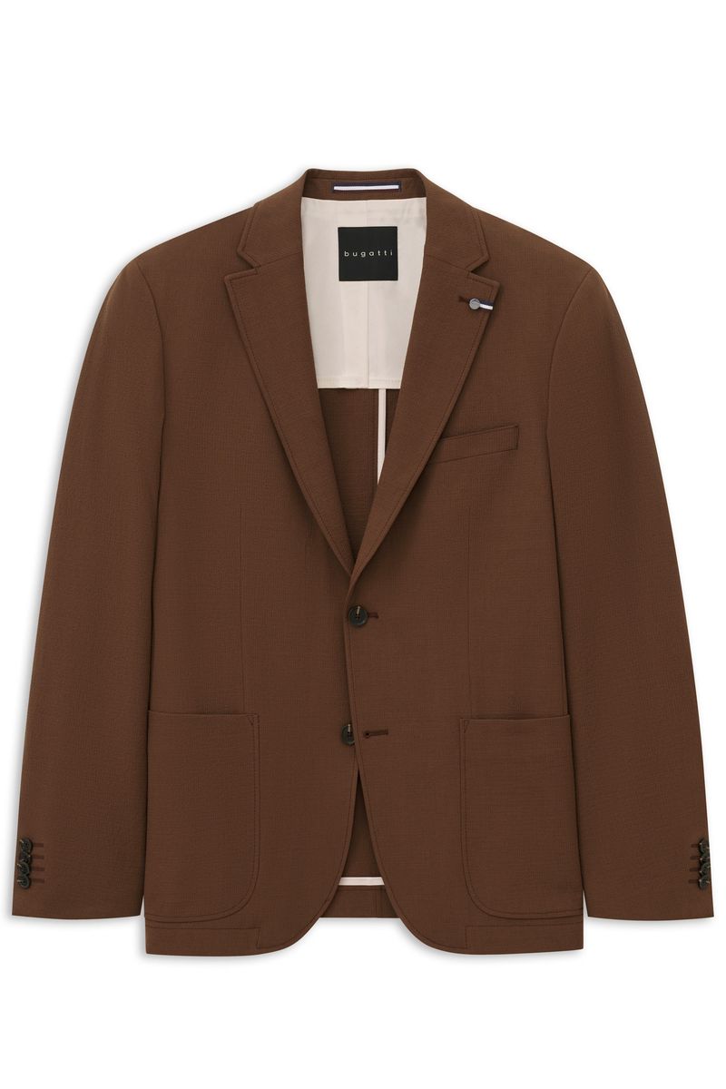 Klassisches Zwei-Knopf-Sakko mit aufgesetzten Taschen