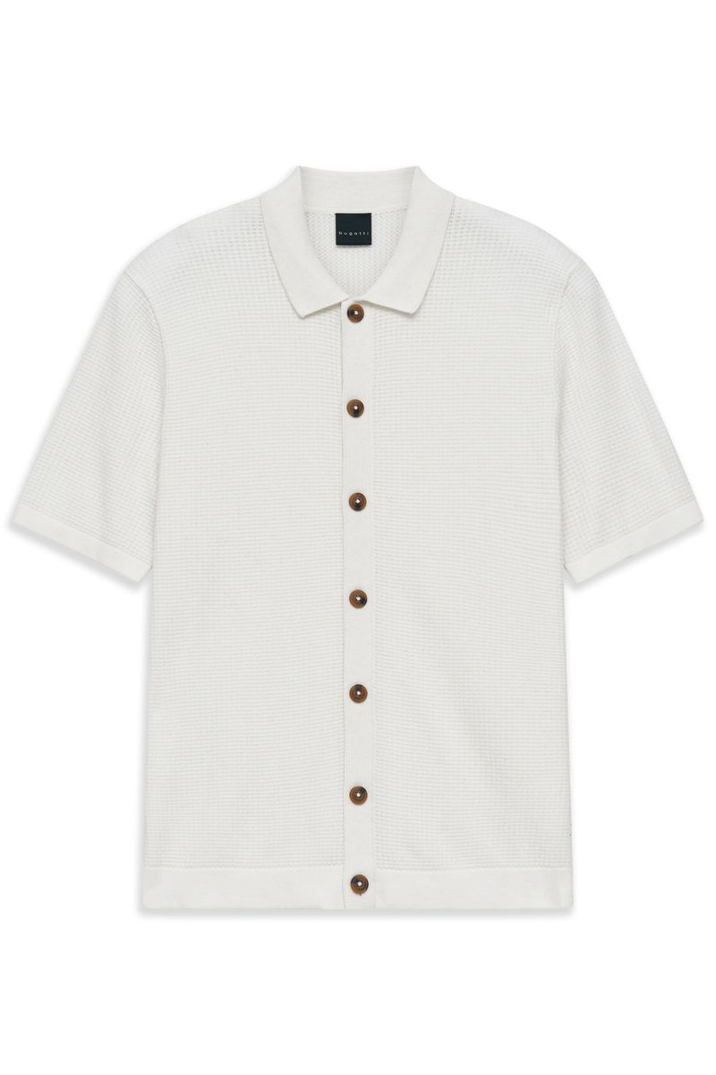 Polo-Strickhemd mit Knopfleiste