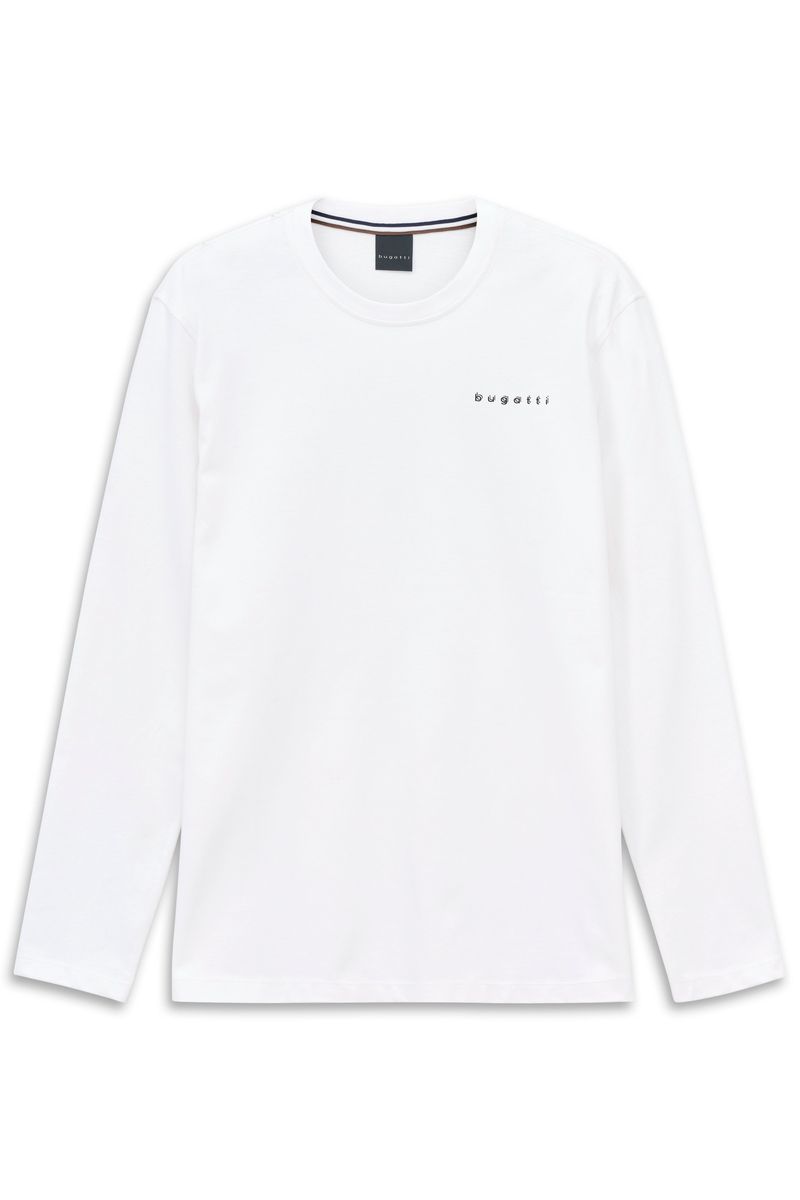 Modern Fit Langarm Baumwollshirt