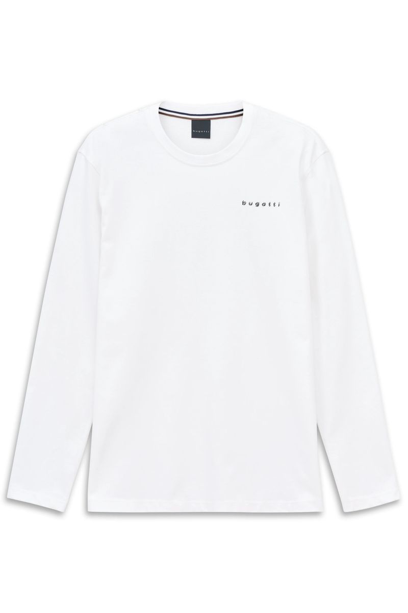 Modern Fit Langarm Baumwollshirt