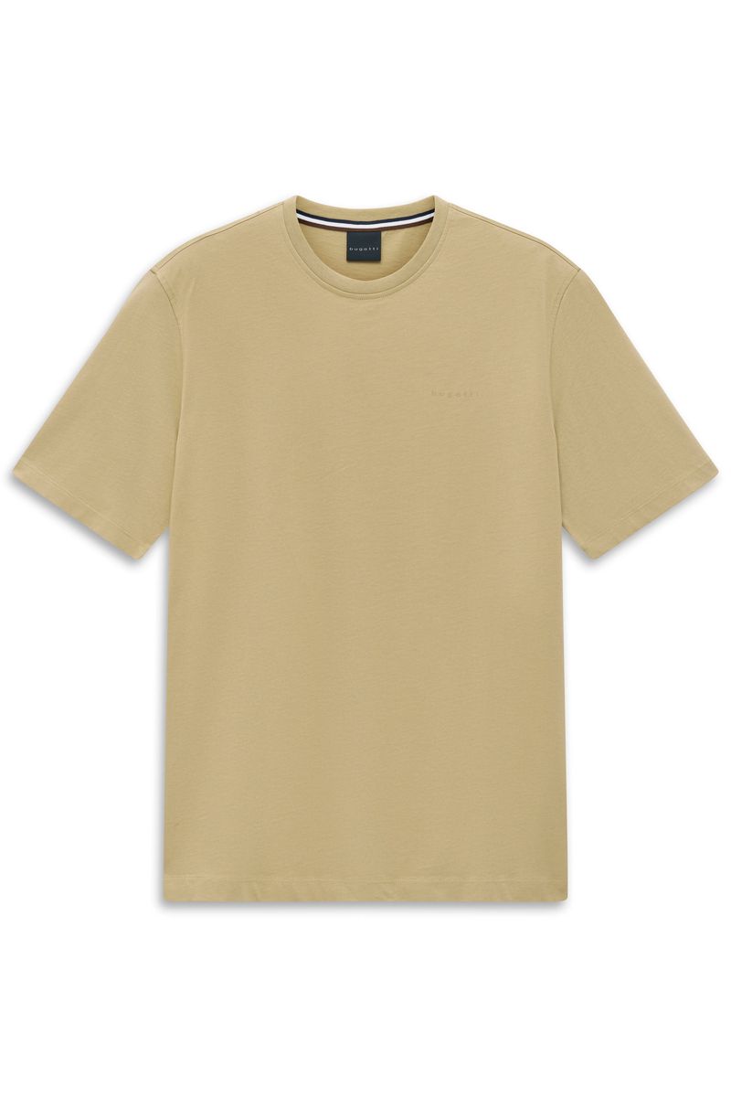 Modern Fit Baumwoll T-Shirt mit Rundhalsausschnitt