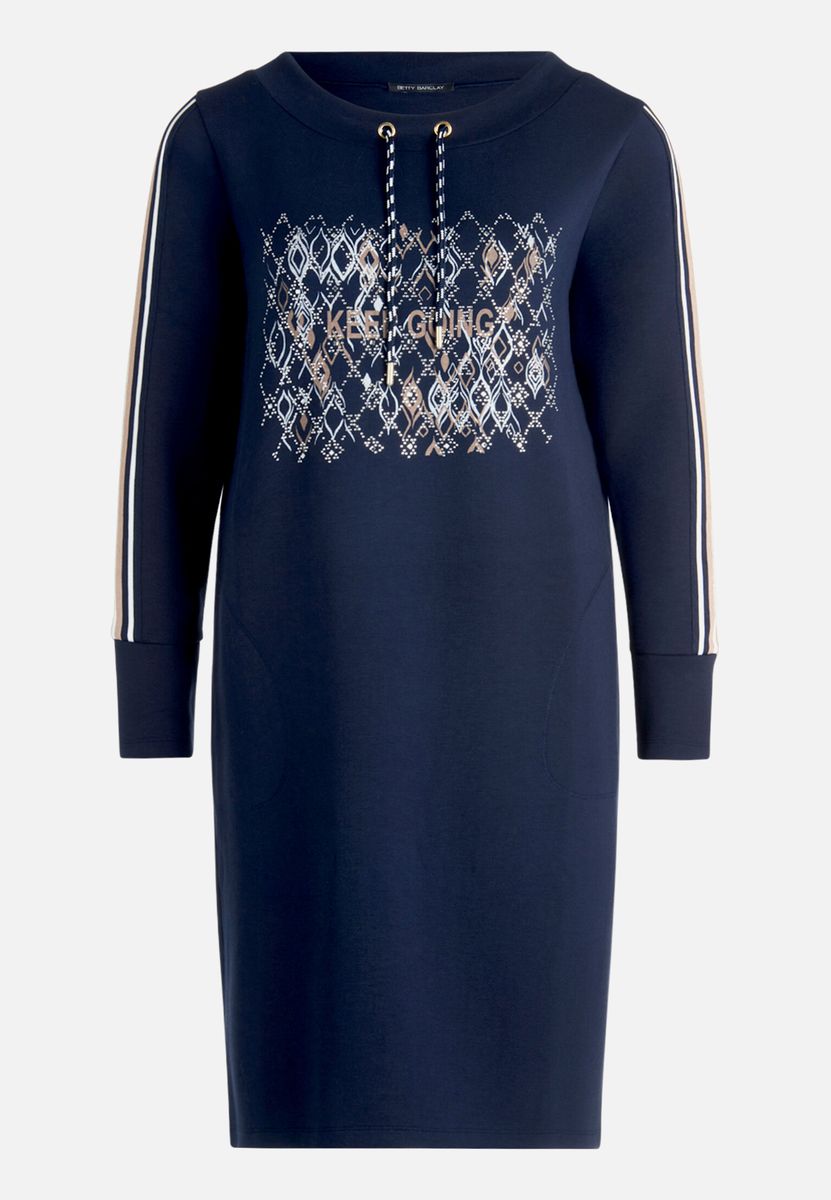 Jerseykleid mit 3/4 Arm