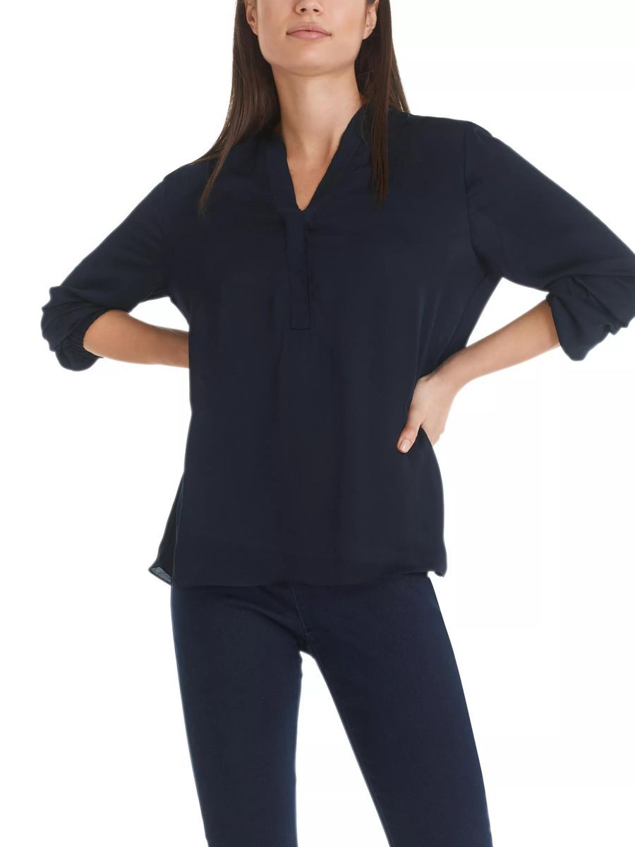 Marc Cain - Bluse - Größe 34 - blau