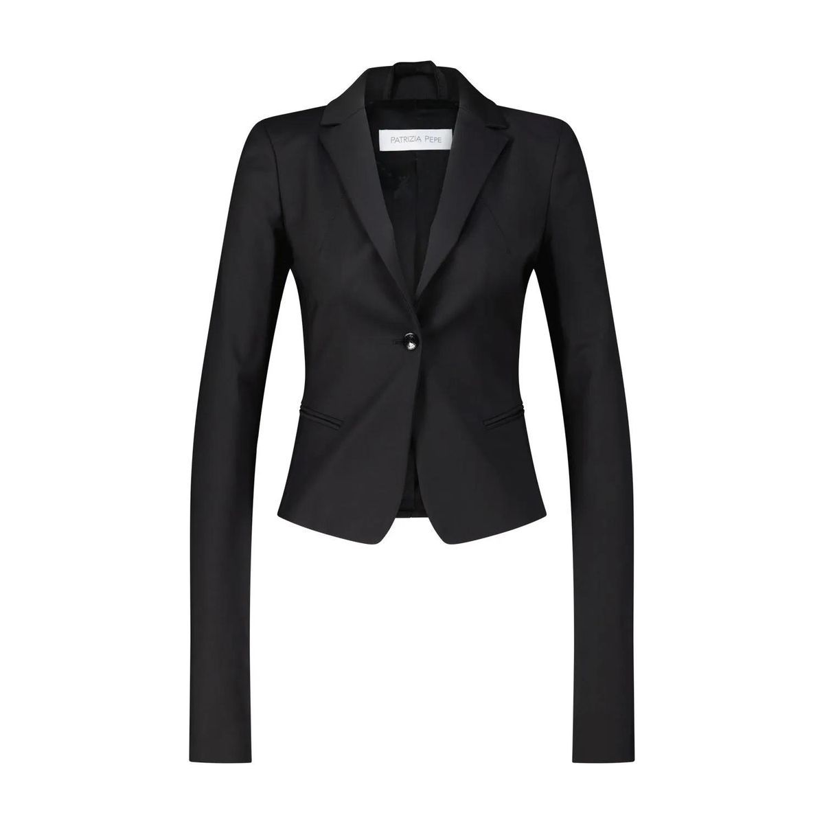 Patrizia Pepe - Figurbetonter Blazer - Größe 32 - schwarz
