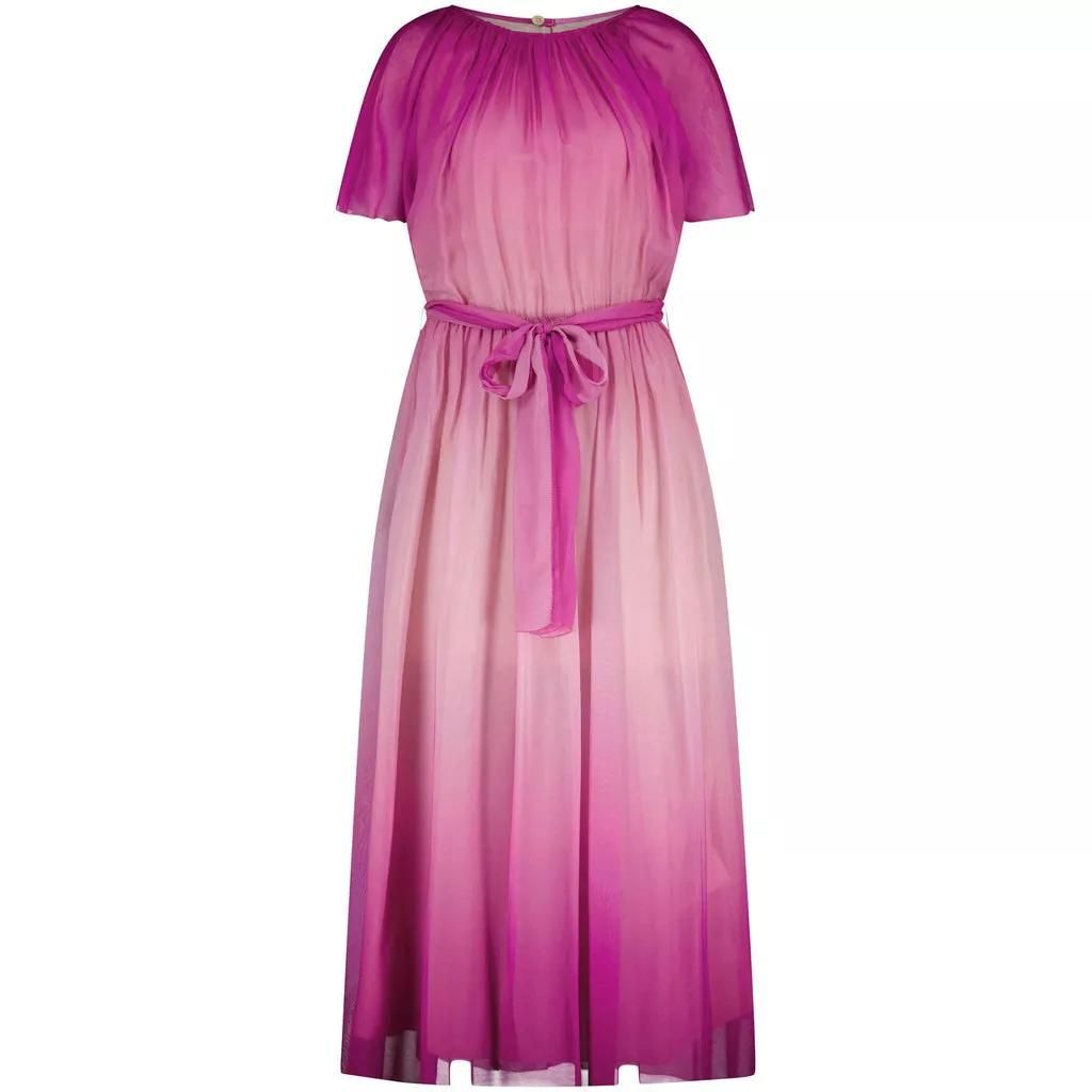 DRYKORN - Chiffon-Kleid mit fließendem Stoff - Größe L - rosa