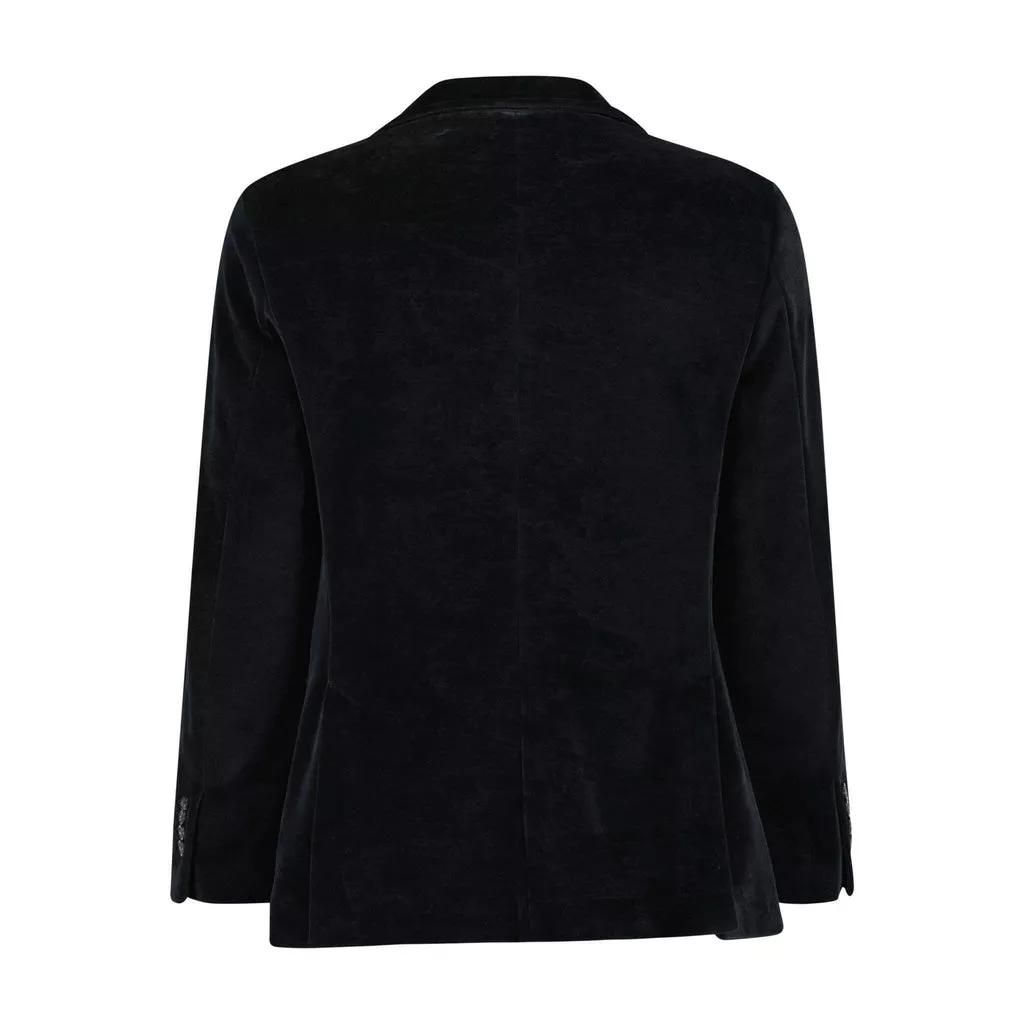CIRCOLO 1901 - Sakko aus Baumwoll-Velours - Größe 46 - schwarz