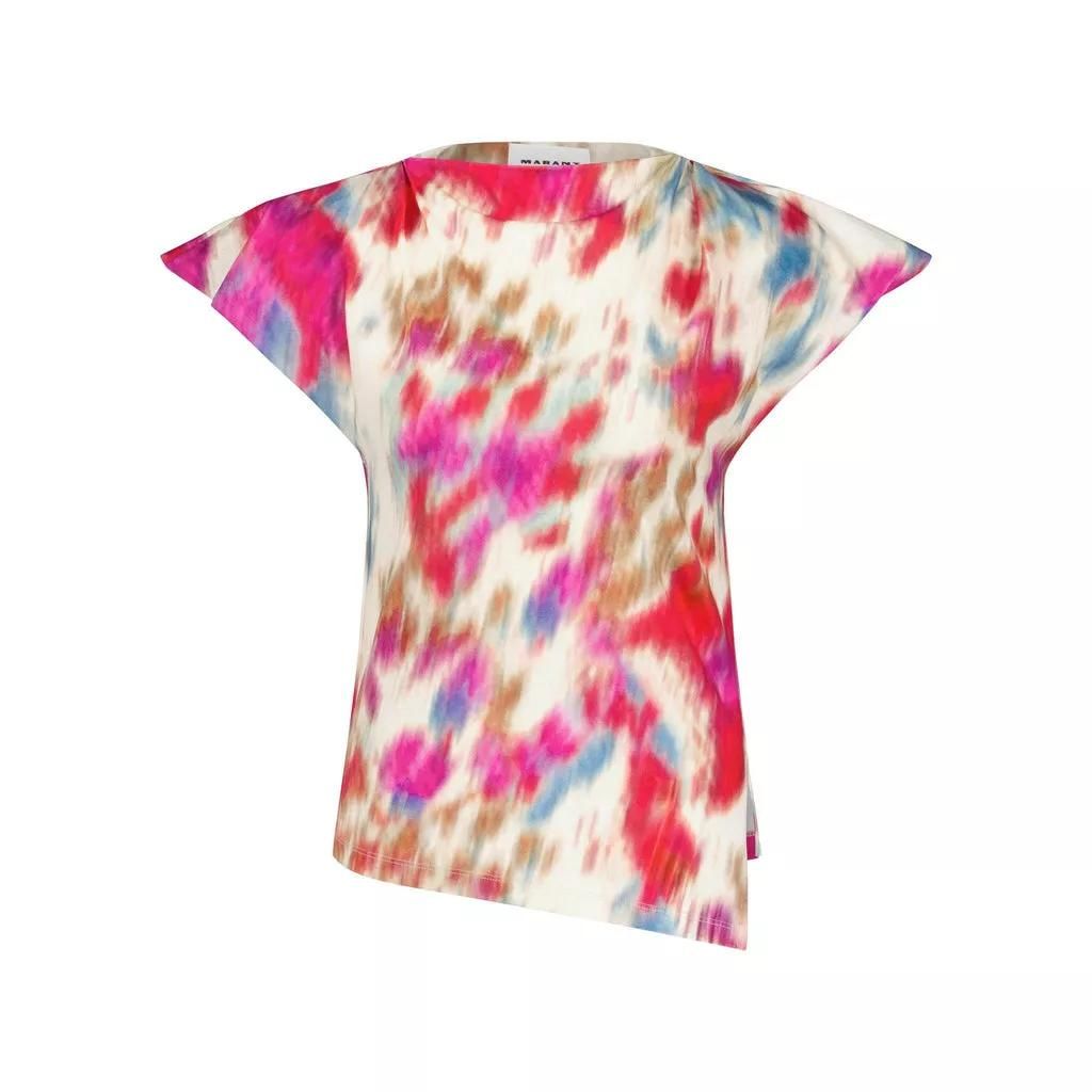 Isabel Marant - Top Noline mit abstraktem Muster - Größe XS - multi