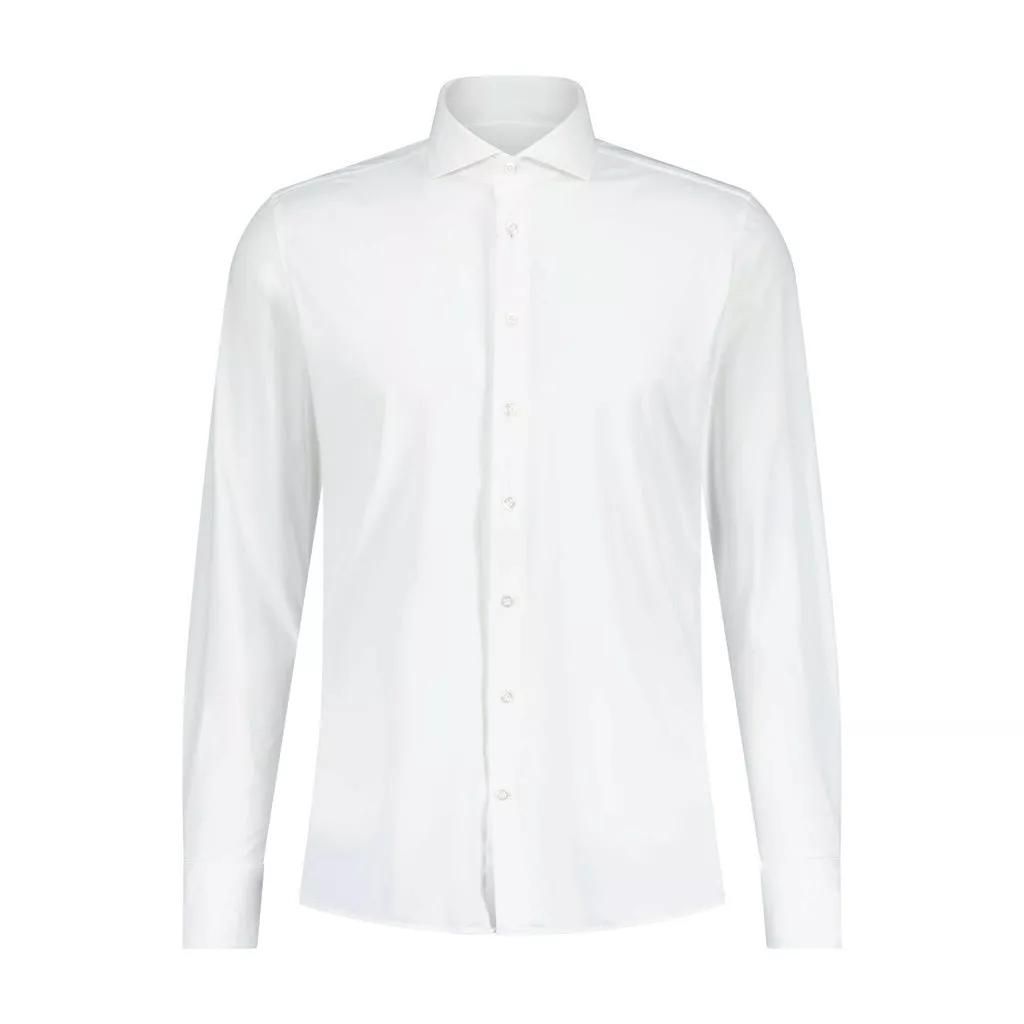 fakts - Slim-Fit Hemd aus Jersey - Größe 3XL - black