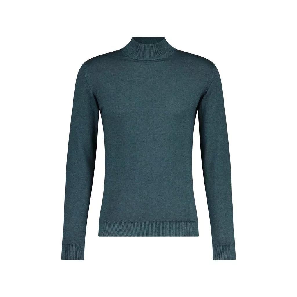 Daniele Fiesoli - Turtleneck Pullover aus Merinowolle - Größe 3XL - orange