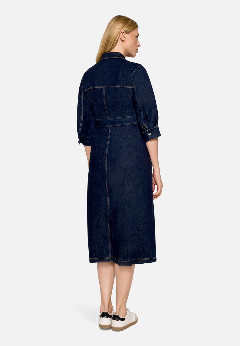 Hemdblusenkleid mit Knopfleiste