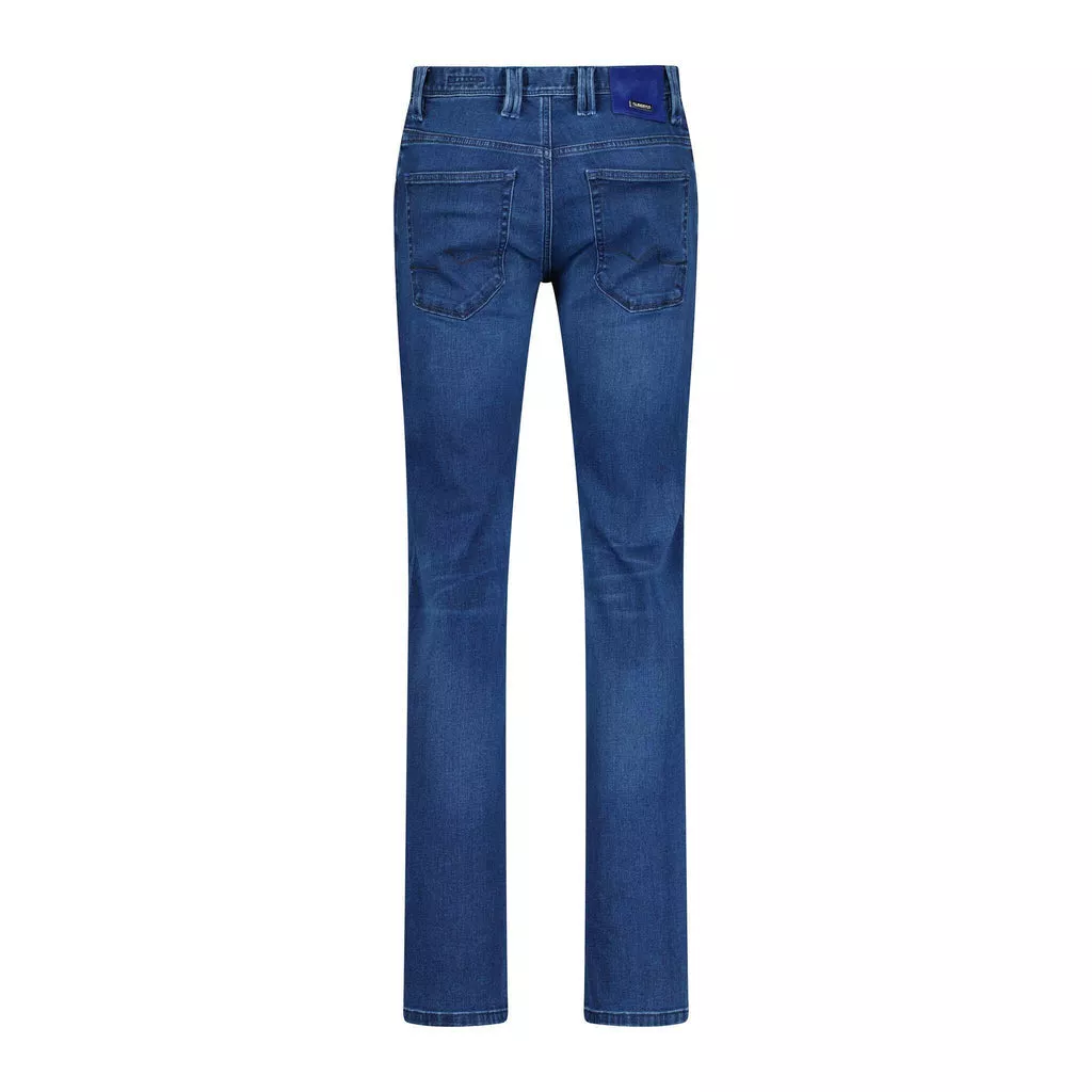 Alberto - Jeans Pipe - Größe 29/32 - blau