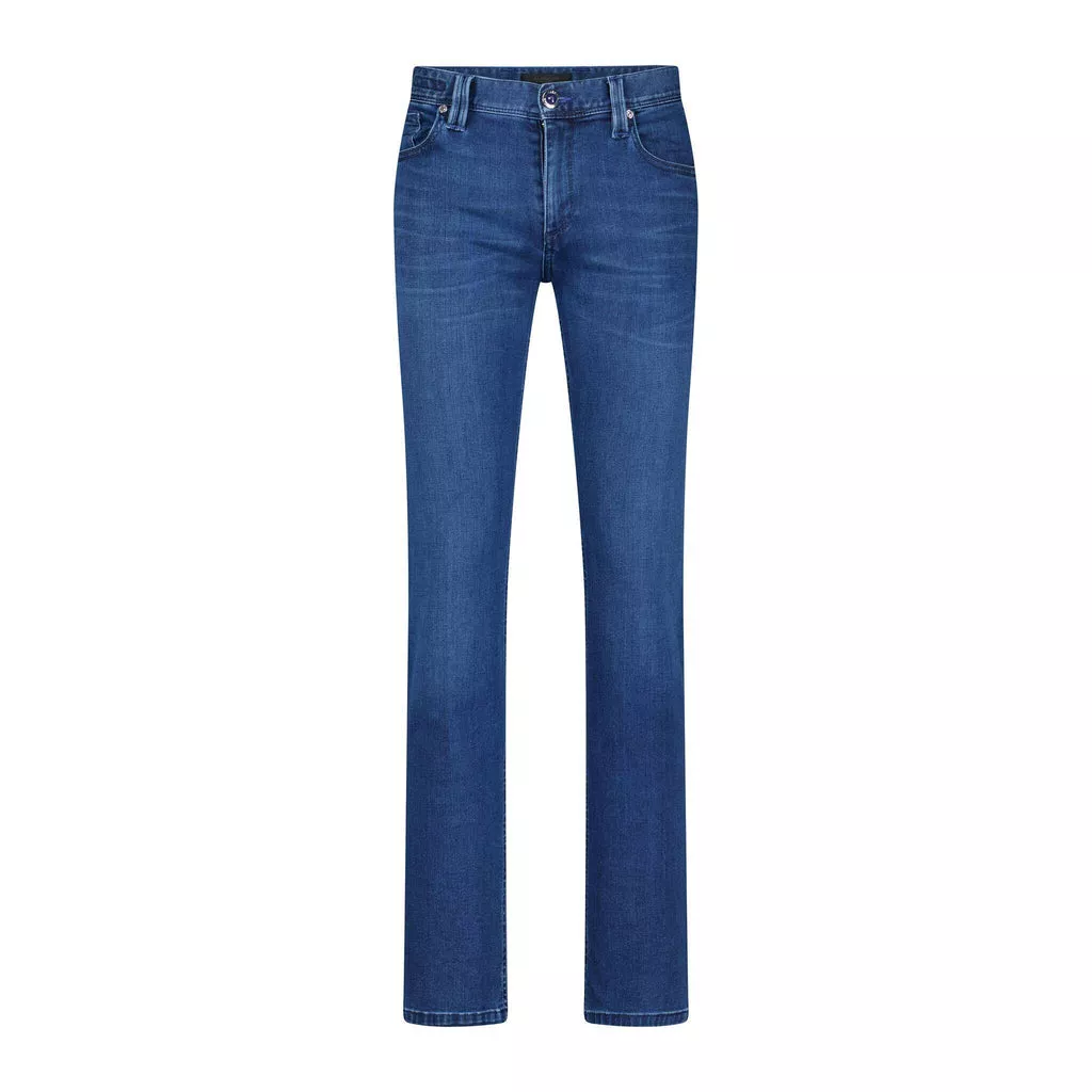 Alberto - Jeans Pipe - Größe 29/32 - blau