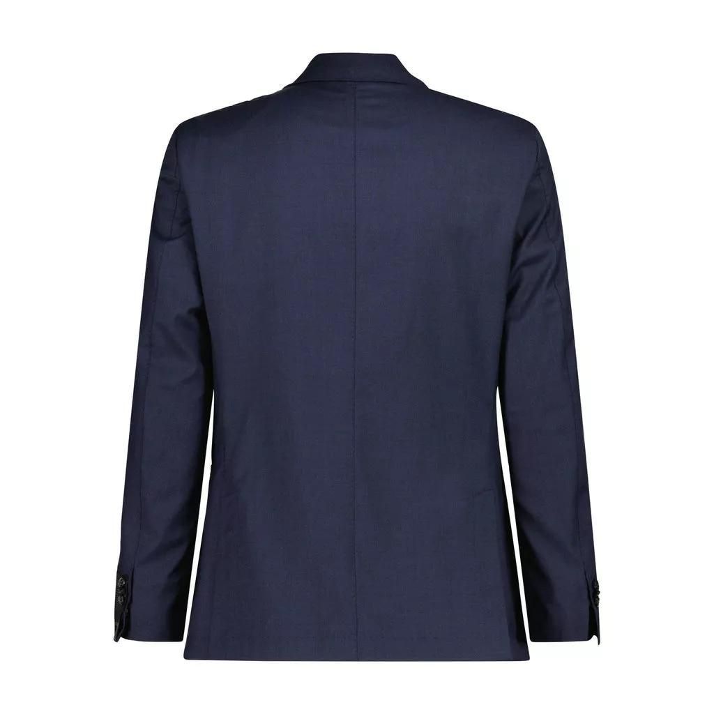 windsor. - Sakko Travel aus Schurwolle - Größe 56 - blau