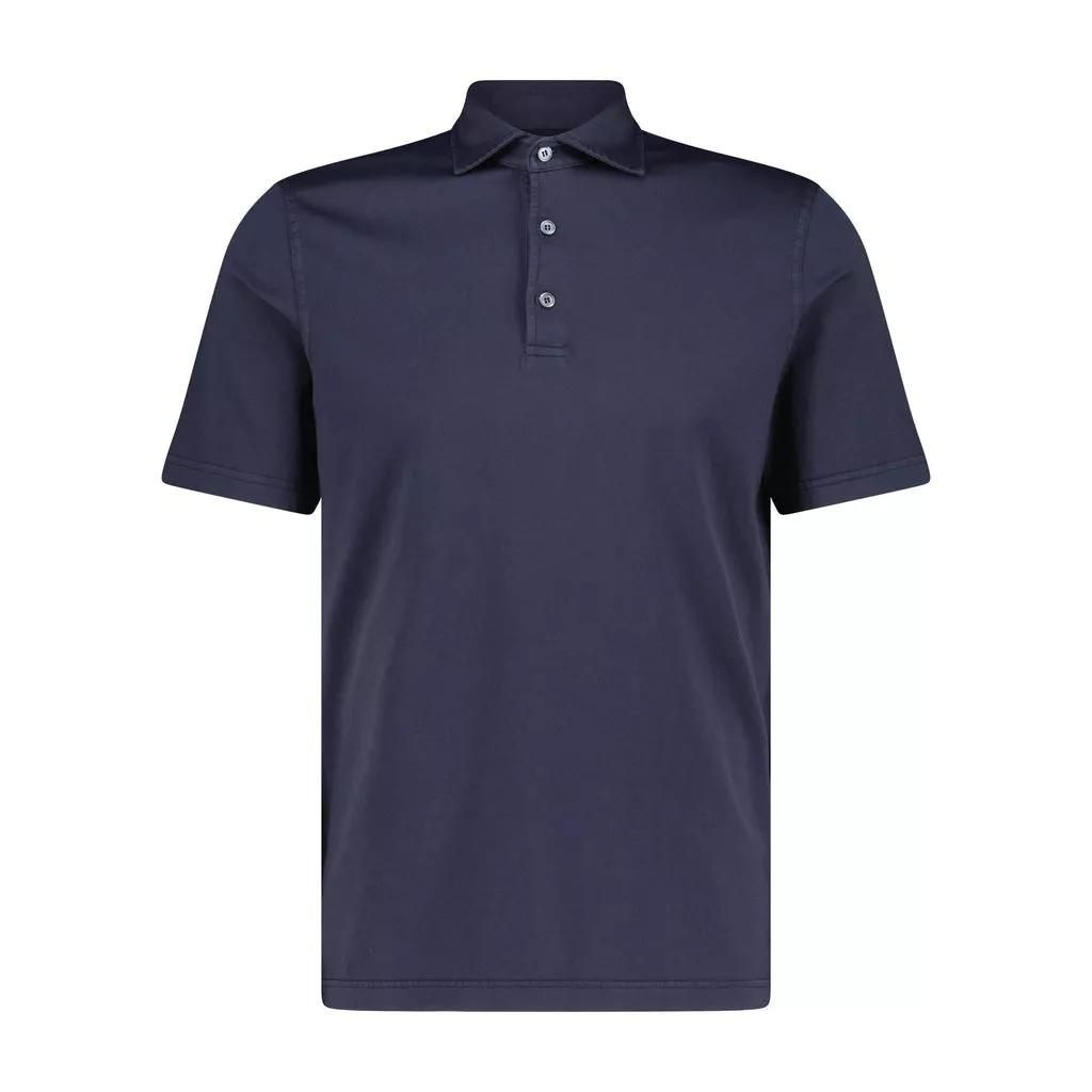 Fedeli - Poloshirt aus Baumwolle - Größe 46 - dark gray