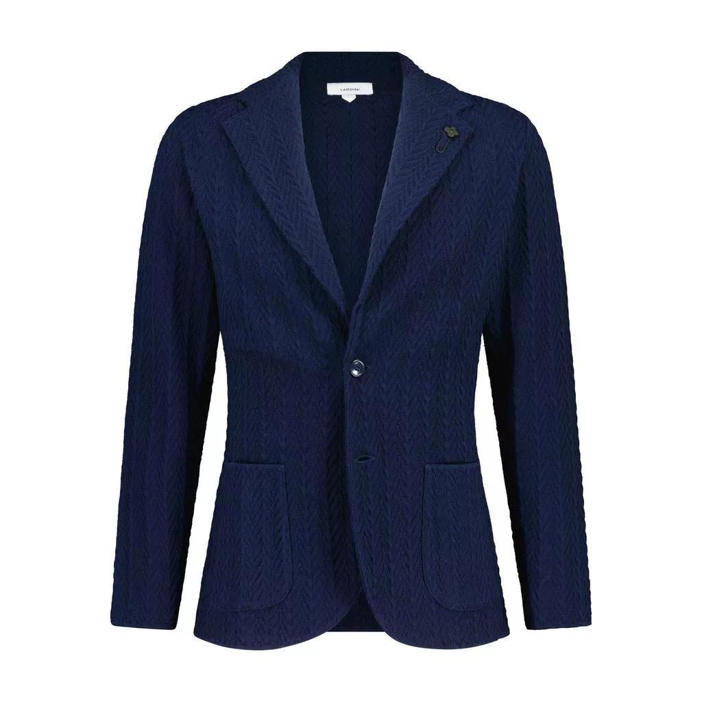 Lardini - Sakko aus Strick - Größe XXL - beige