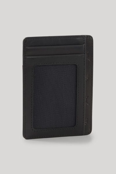 JOOP! Cerratano Itys Schwarzes Kartenetui aus Leder