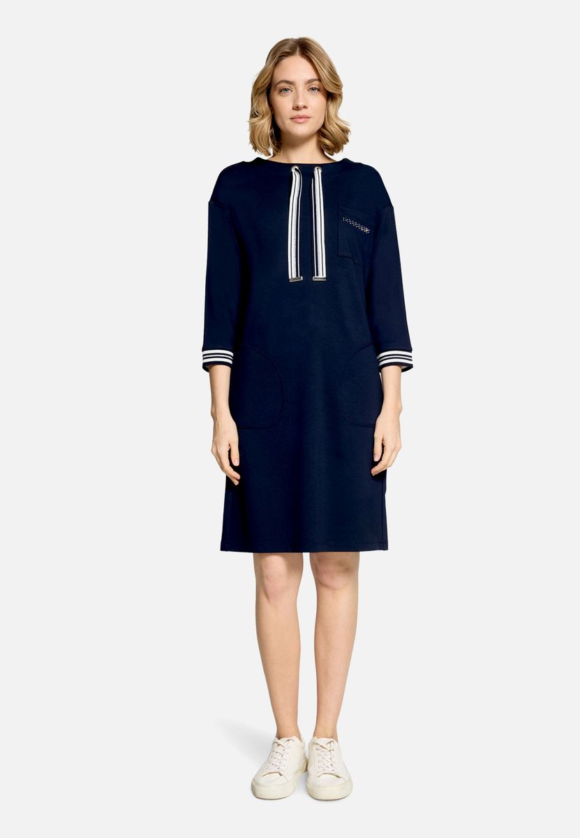 Jerseykleid mit 3/4 Arm