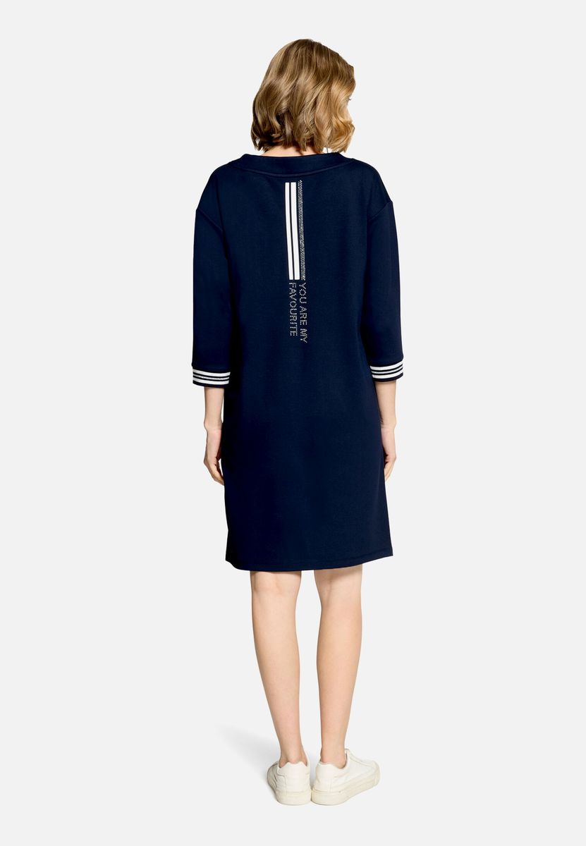 Jerseykleid mit 3/4 Arm
