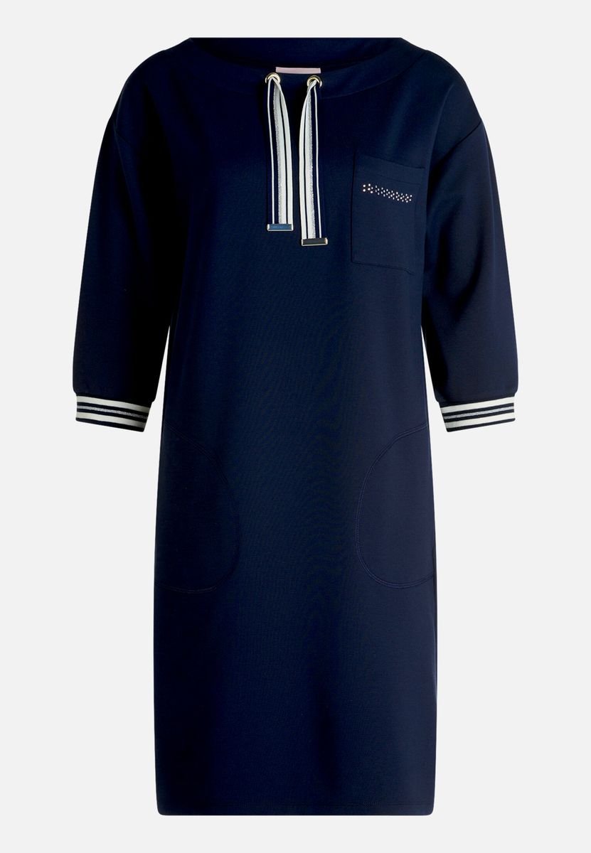 Jerseykleid mit 3/4 Arm