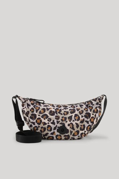 JOOP! Giocoso Leo Ivy Schultertasche mit Animal-Print Cognac Beige