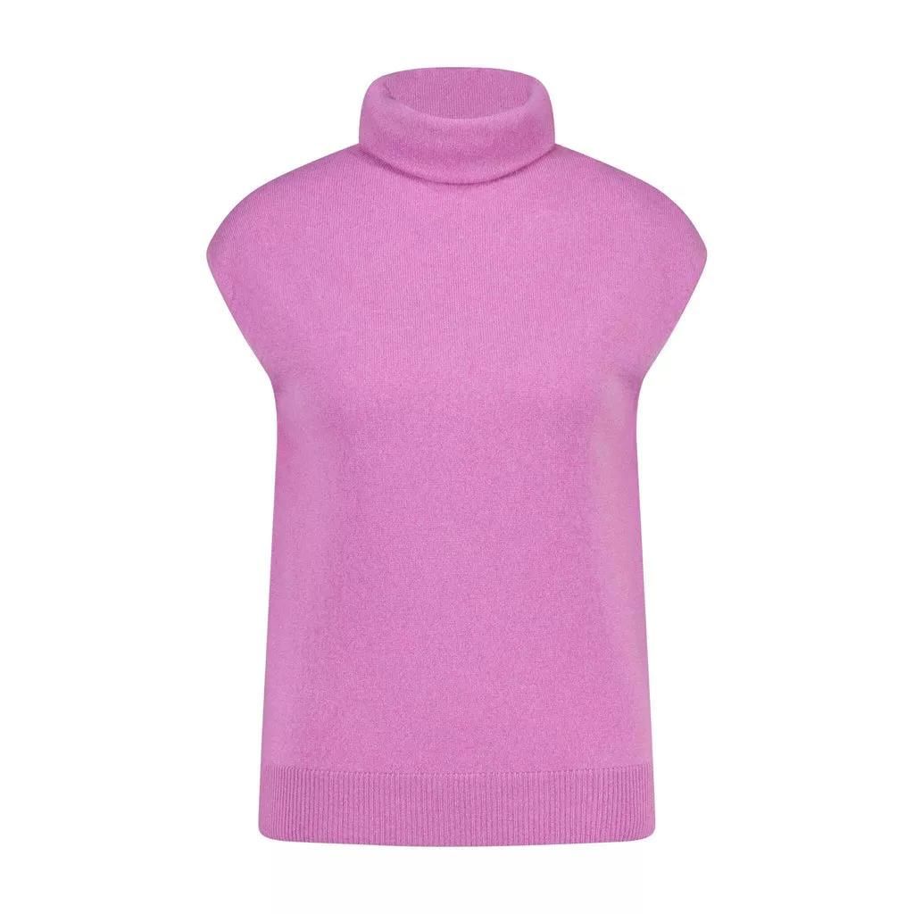 Hemisphere - Pullunder aus Kaschmir - Größe 34 - pink