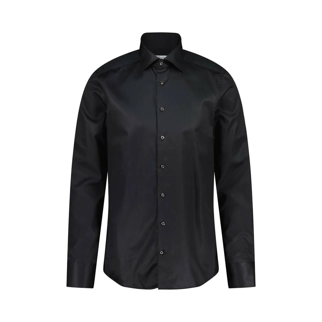 STENSTRÖMS - Slimline Hemd - Größe 38 - schwarz