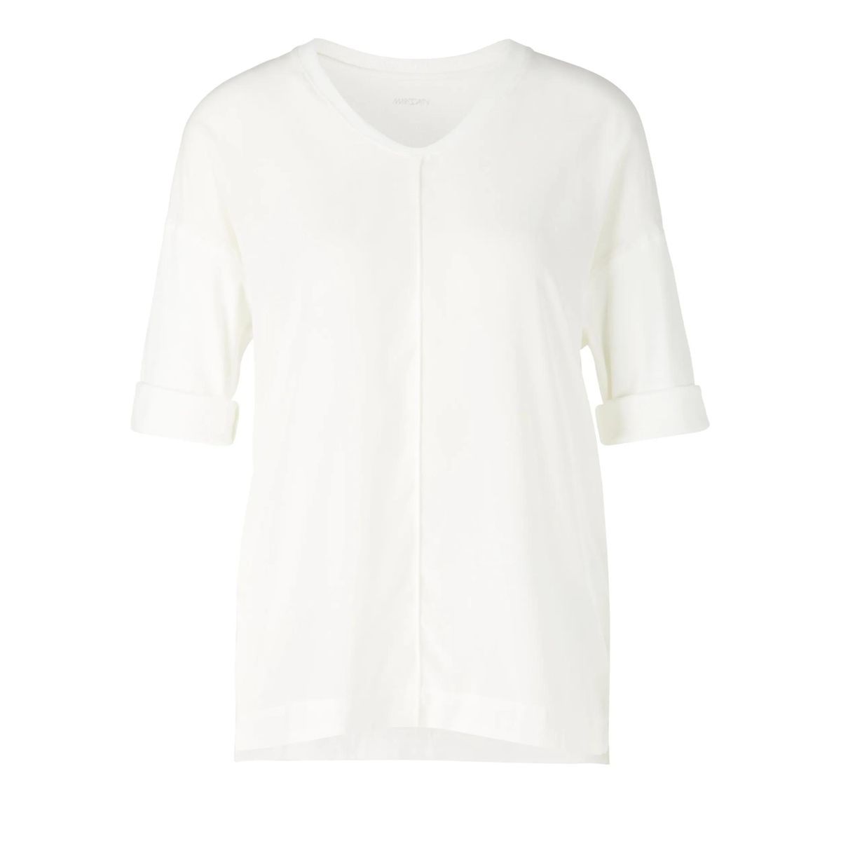 Marc Cain - Blusenshirt - Größe 44 - weiß