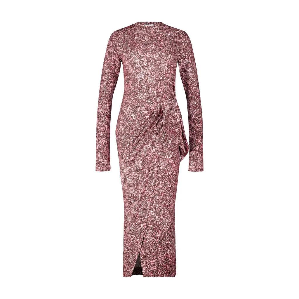 Isabel Marant - Wickelkleid Lisy mit Muster - Größe 36 - pink