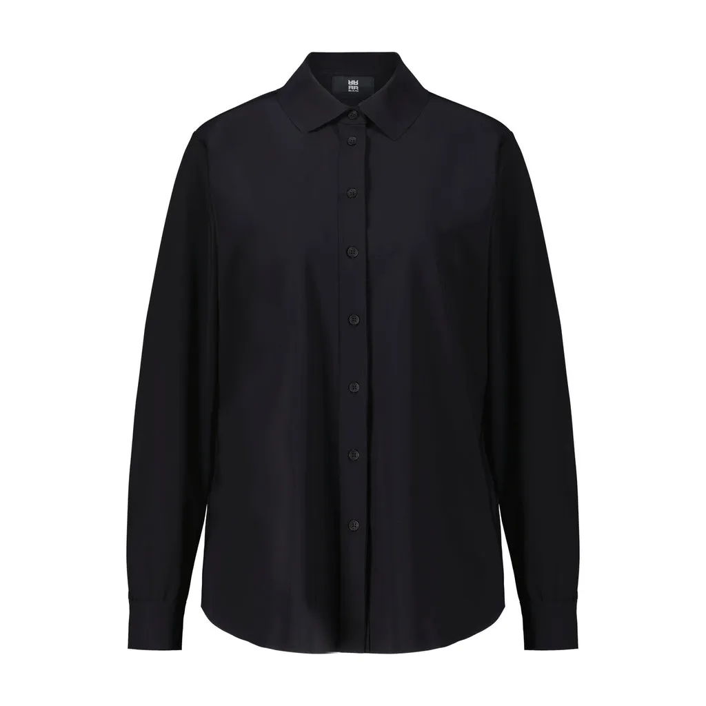 Riani - Bluse aus elastischem Material - Größe 36 - schwarz