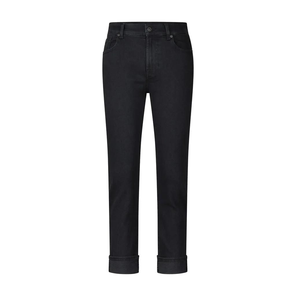 Seven for all Mankind - Straight Leg Jeans - Größe 31 - schwarz