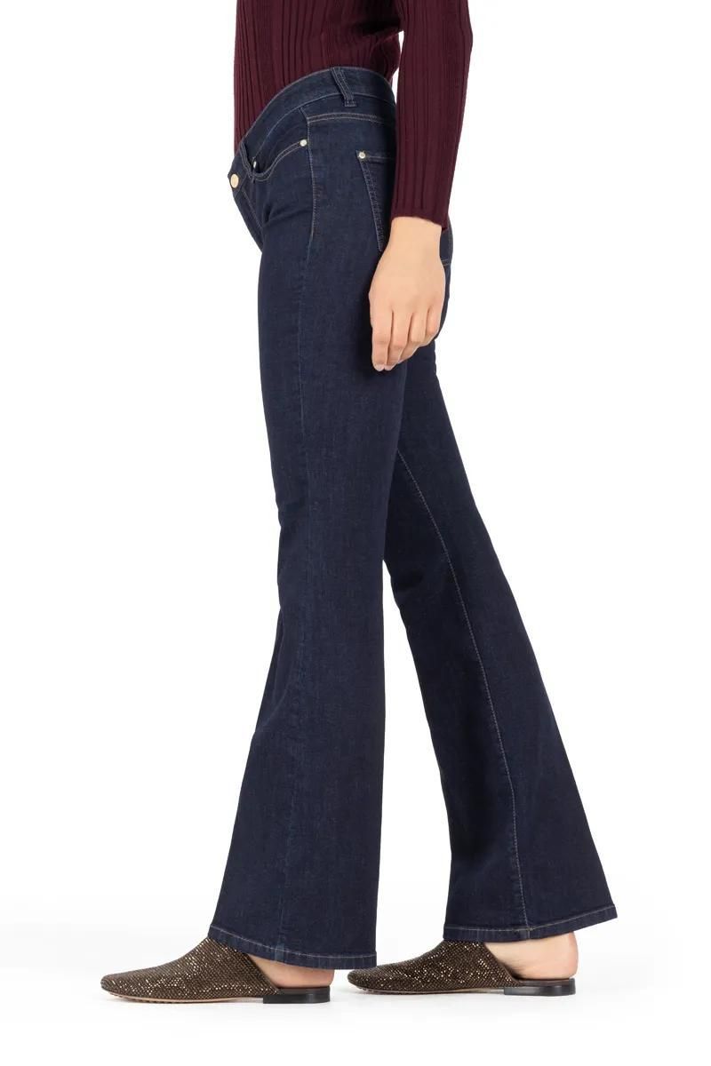 Cambio - Paris flared - Größe 34 - blau