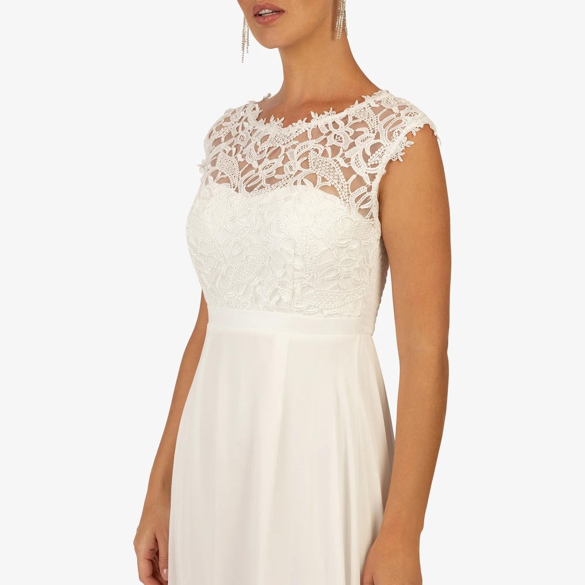 Kraimod - Kleid - Größe 34 DAMEN - weiß