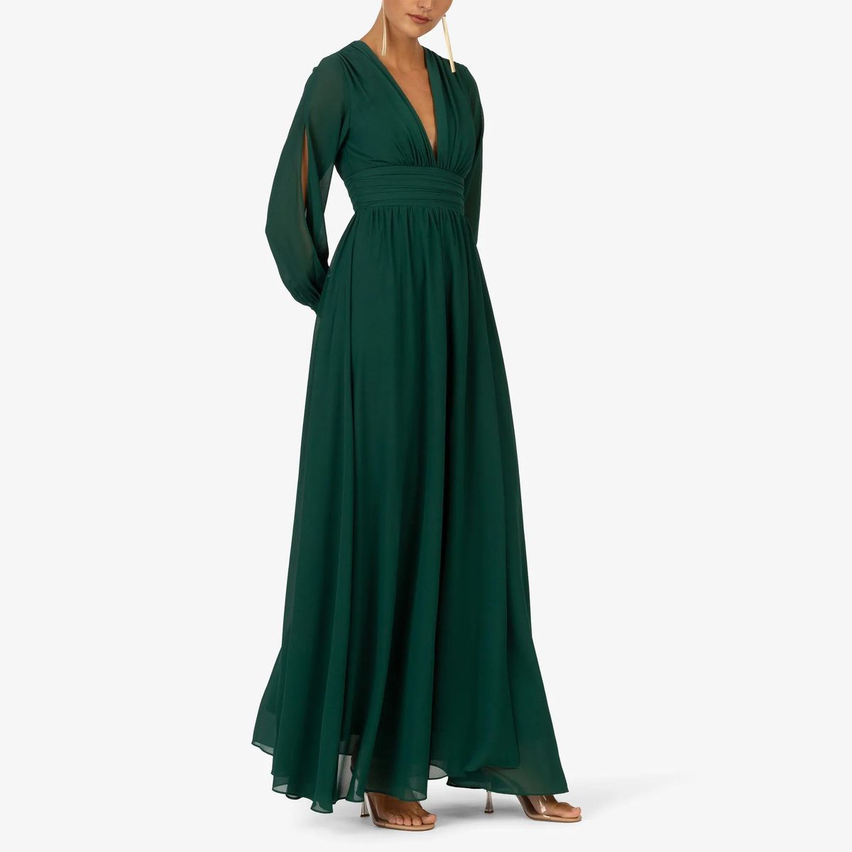 Kraimod - Abendkleid - Größe 34 DAMEN - grün