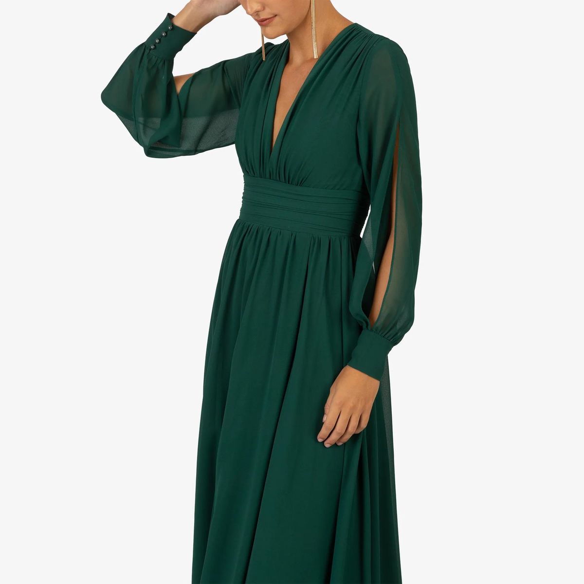 Kraimod - Abendkleid - Größe 34 DAMEN - grün