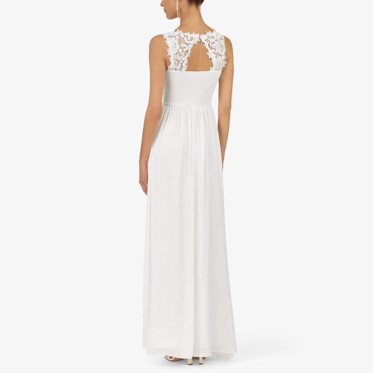 Kraimod - Abendkleid - Größe 34 DAMEN - weiß