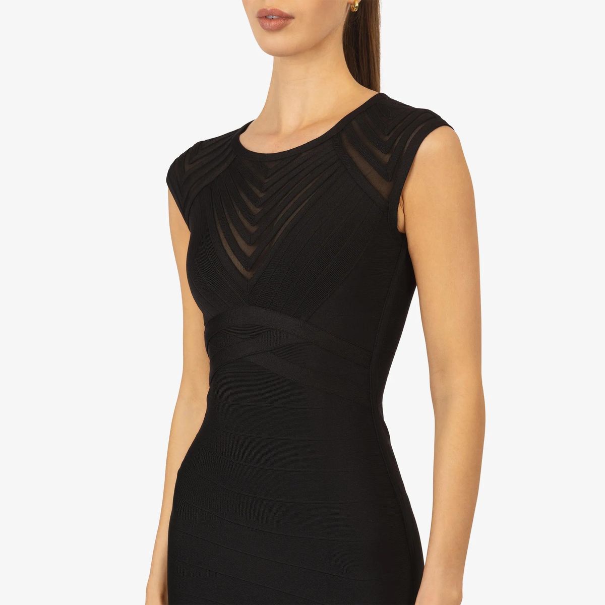 Kraimod - Bandage Kleid - Größe 34 DAMEN - schwarz