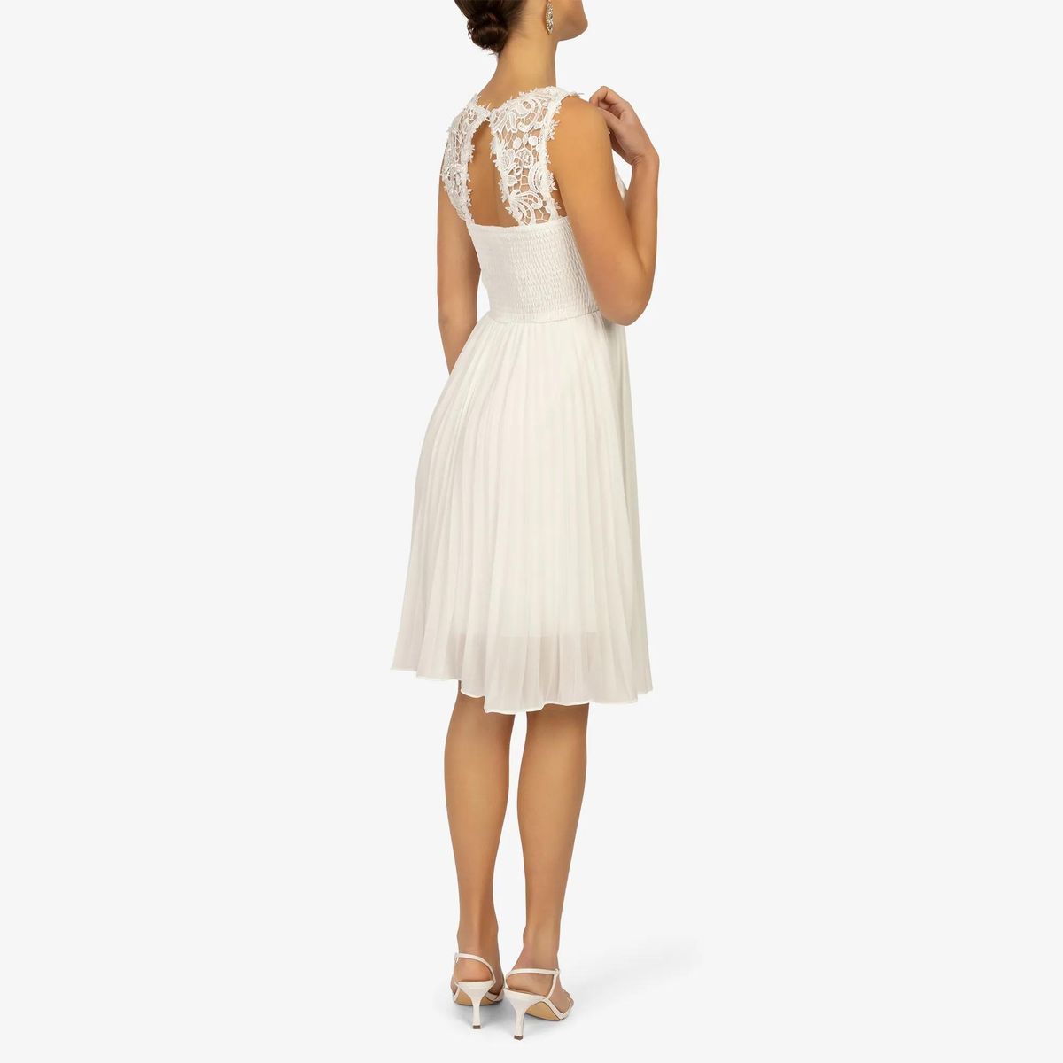 Kraimod - Cocktailkleid - Größe 34 DAMEN - weiß